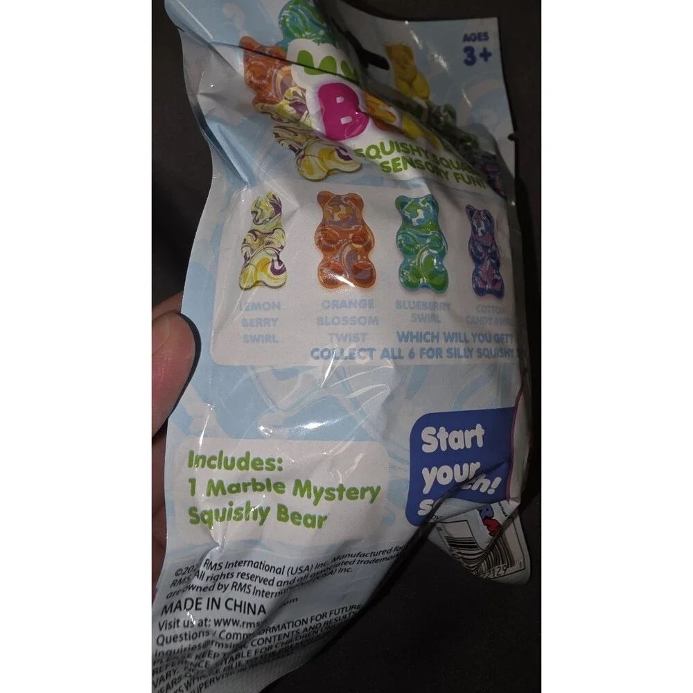 MYSTERY SQUISHY BEARS VIRAL TIKTOK NEW BEAR SENSORY FUN SERIES 3 FACTORY SEALED